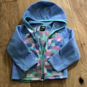 Toddler Glacier Northface zip up